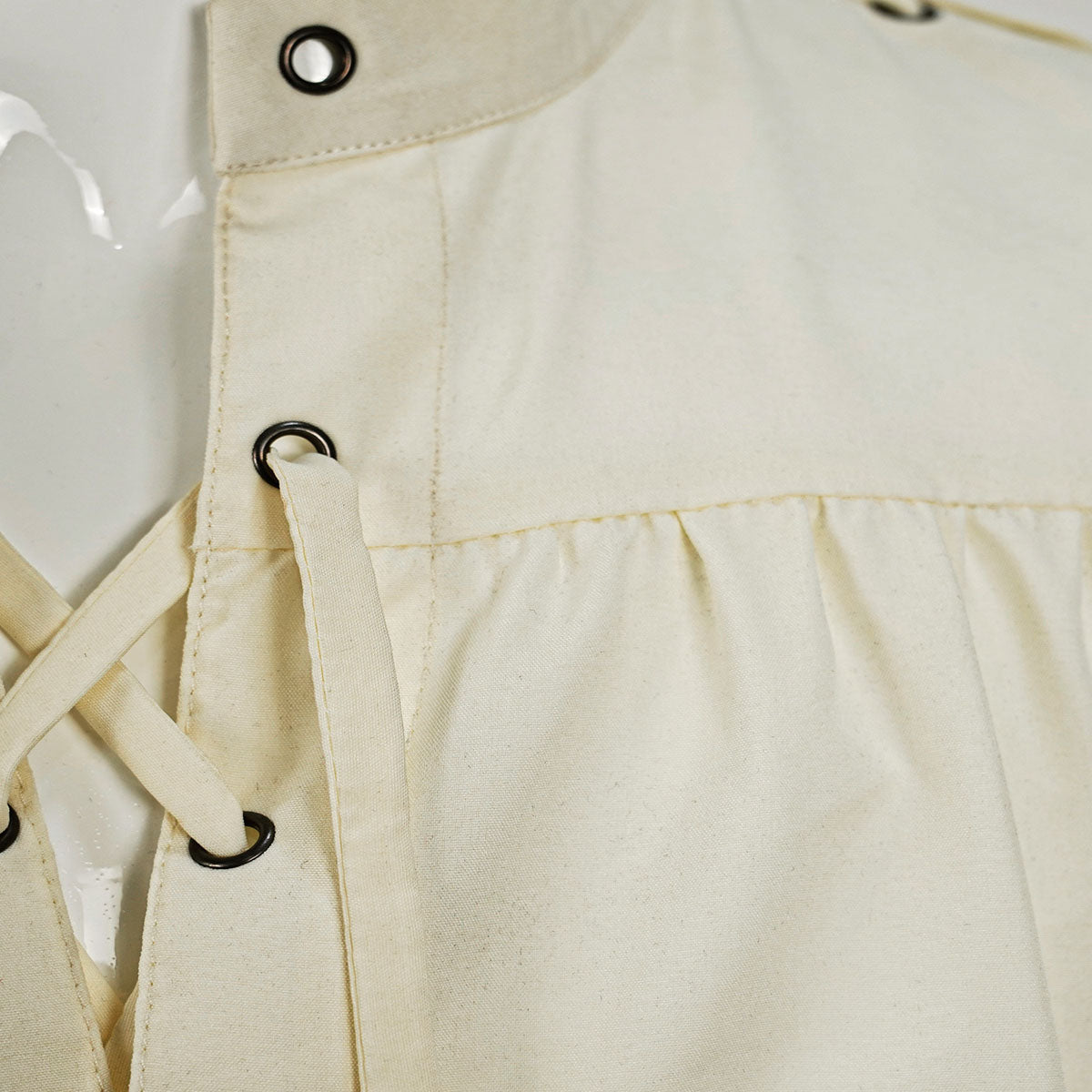 Mens Medieval Renaissance Pirate Viking Long Sleeve Lace Up Shirt