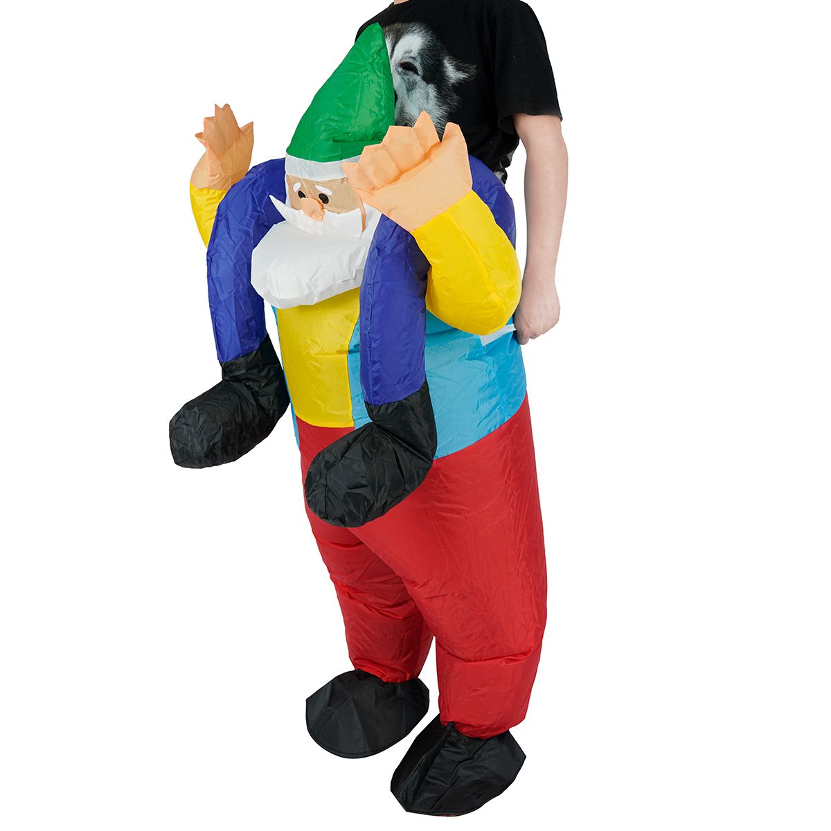 Adult Santa Claus Outfit Christmas Inflatable Costume