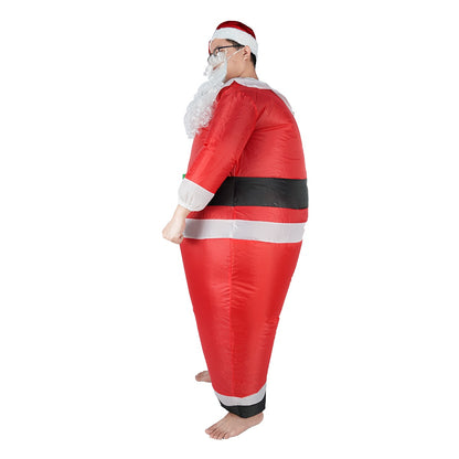 Christmas Inflatable Costume Adult Santa Claus Suit