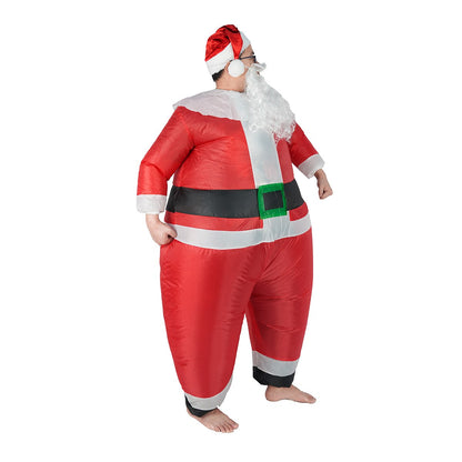 Christmas Inflatable Costume Adult Santa Claus Suit