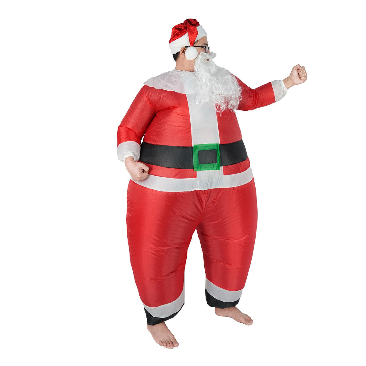 Christmas Inflatable Costume Adult Santa Claus Suit