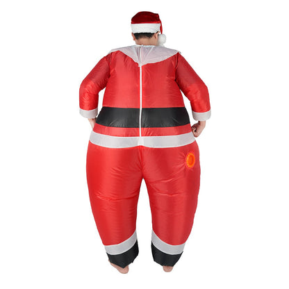 Christmas Inflatable Costume Adult Santa Claus Suit