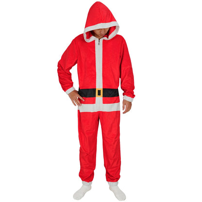 Christmas Onesie Pajamas Santa Claus Costume