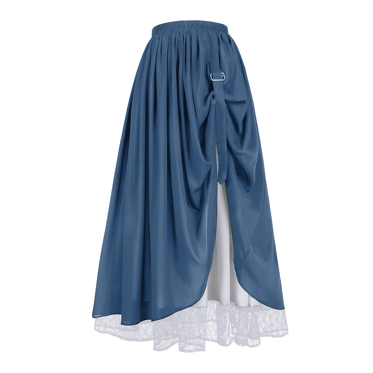 Elegant Renaissance Medieval Dress Victorian Womens Maxi Skirt