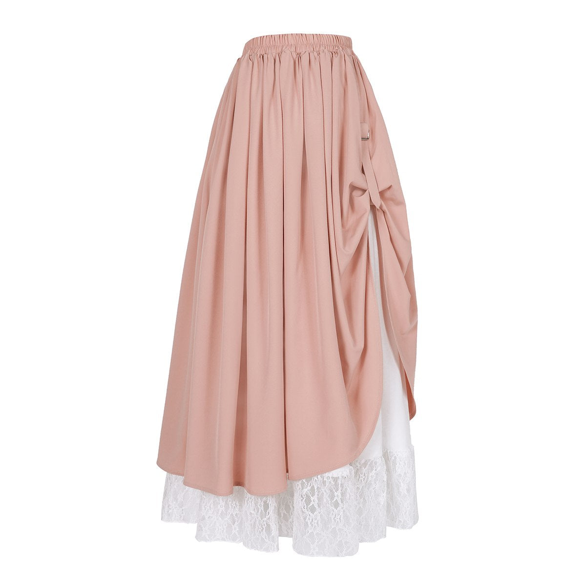 Elegant Renaissance Medieval Dress Victorian Womens Maxi Skirt