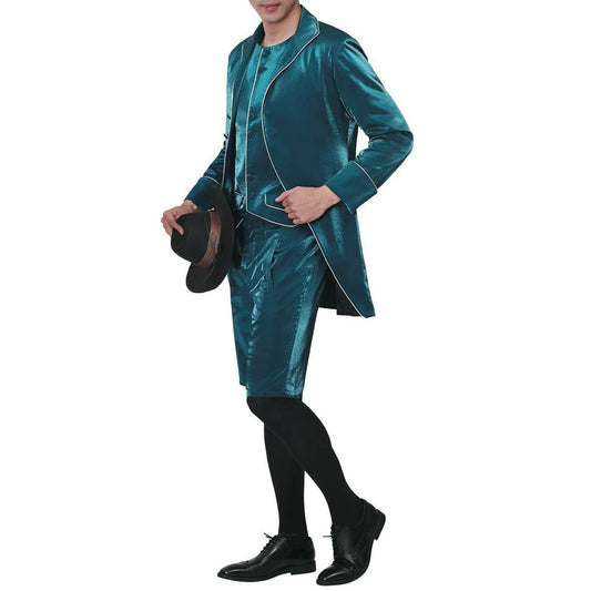 Medieval Jacket Renaissance Tailcoat Suit Set Historical Themed Outfit