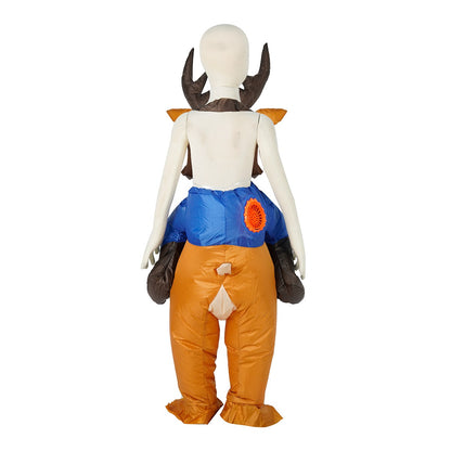 Kids Funy Elk Suit Christmas Inflatable Costume