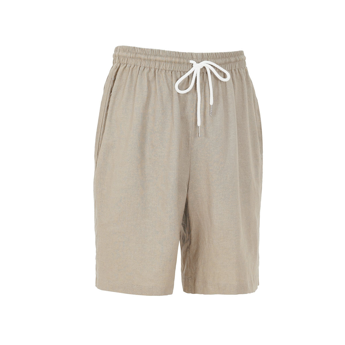 Mens Lightweight Breathable Linen Shorts