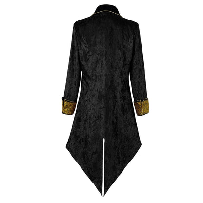 Medieval Renaissance Pirate Tuxedo Mens Vampire Gothic Costume