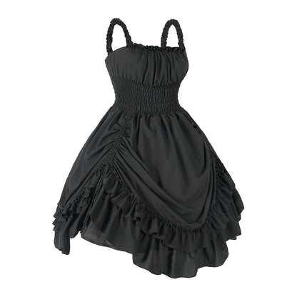 Women Dark Elegance Gothic Steampunk Dress